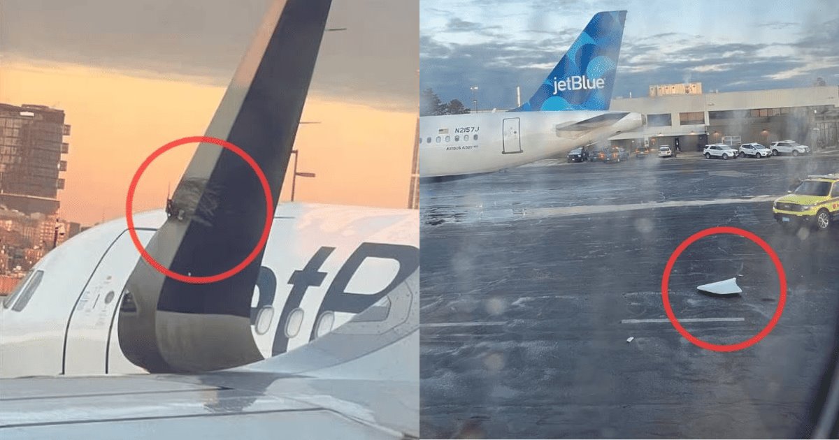 Aviones de la compañía JetBlue protagonizan accidente en Boston