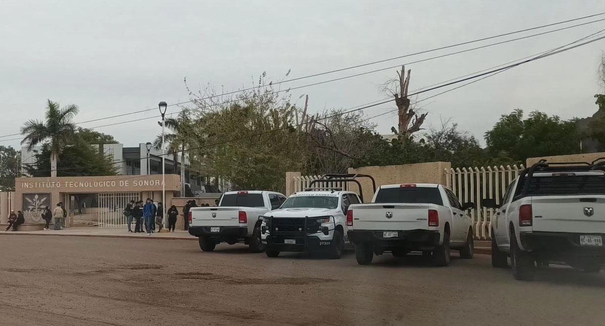 Intento de asalto en Itson Guaymas moviliza a autoridades