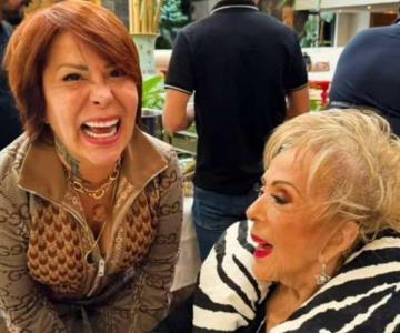 Silvia Pinal reaparece para el cumpleaños de Alejandra Guzmán