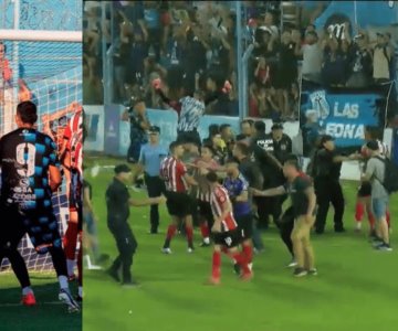 Agreden a árbitros en el futbol argentino en partido de ascenso