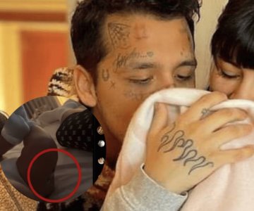 Critican a Christian Nodal y Cazzu por supuesto tatuaje de su bebé
