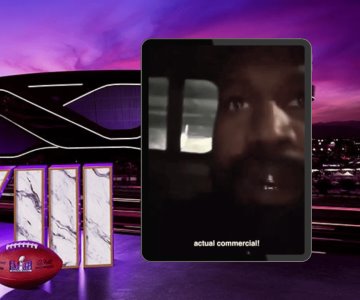Kanye sorprende con un video selfie como anuncio durante el Super Bowl