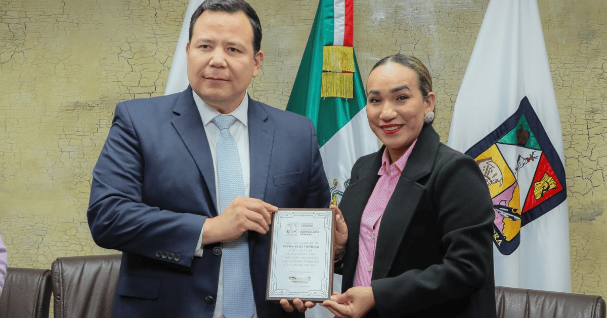 Implementa Congreso de Sonora Firma Electrónica Avanzada