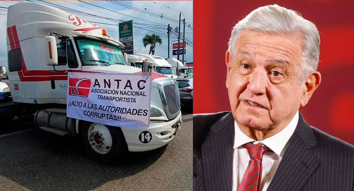 No nos vamos a dejar chantajear, advierte AMLO a transportistas