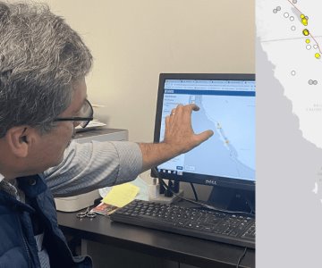 Aumenta 700% actividad sísmica en Golfo de California comparado con 2023