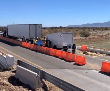 Muere una persona tras accidente en libramiento Guaymas-Ciudad Obregón