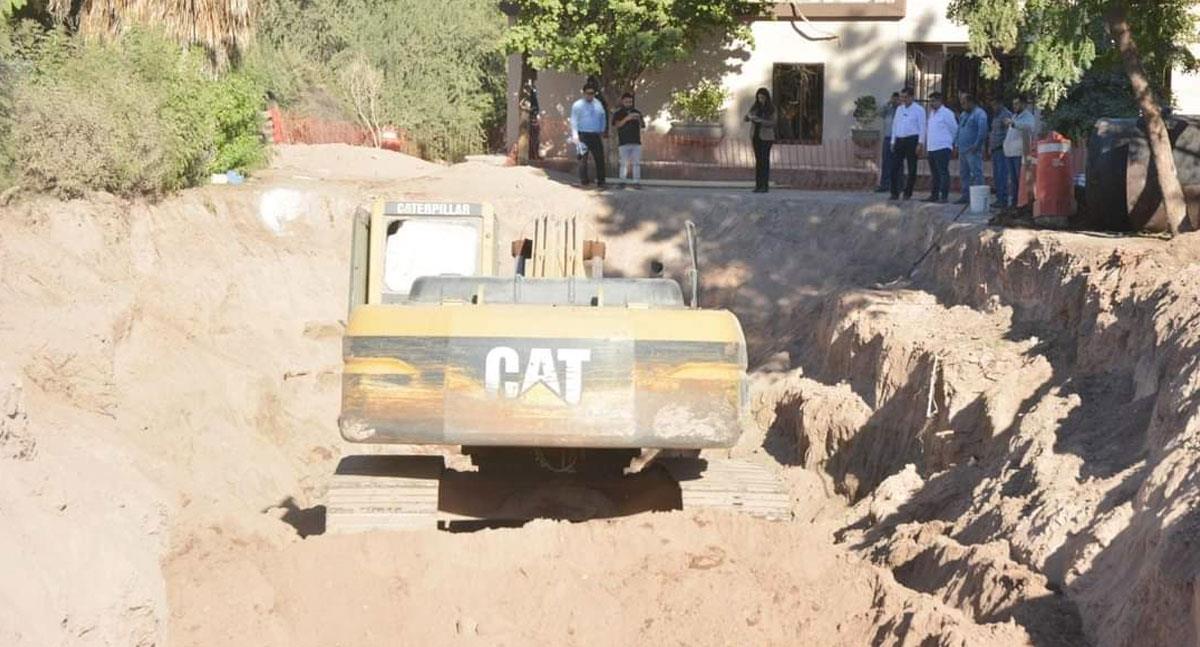 Durazo anuncia inversión para reparar drenaje y escasez de agua en Navojoa
