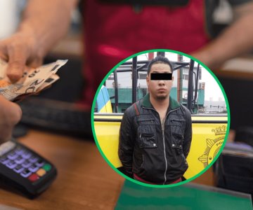 Arrestan a un hombre por intentar depositar 4 mil pesos con billetes falsos