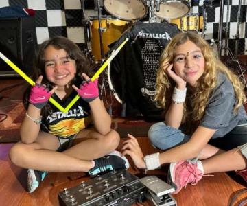 Legado de Metallica arropa a jóvenes hermosillenses, Aixa y Nirvana