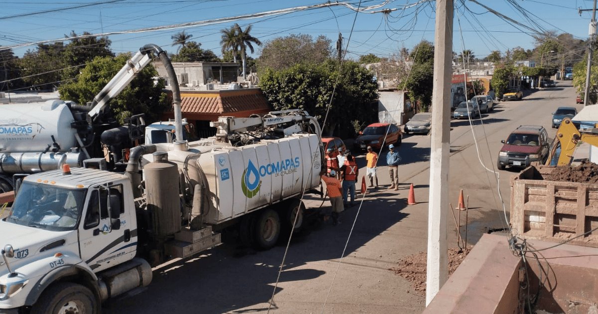 Oomapas acusa sabotaje en drenajes de Ciudad Obregón