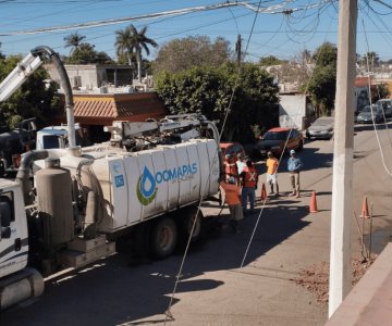 Oomapas acusa sabotaje en drenajes de Ciudad Obregón