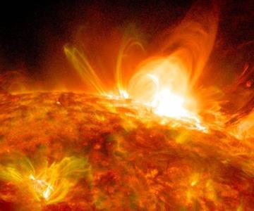 NASA advierte sobre enorme erupción solar