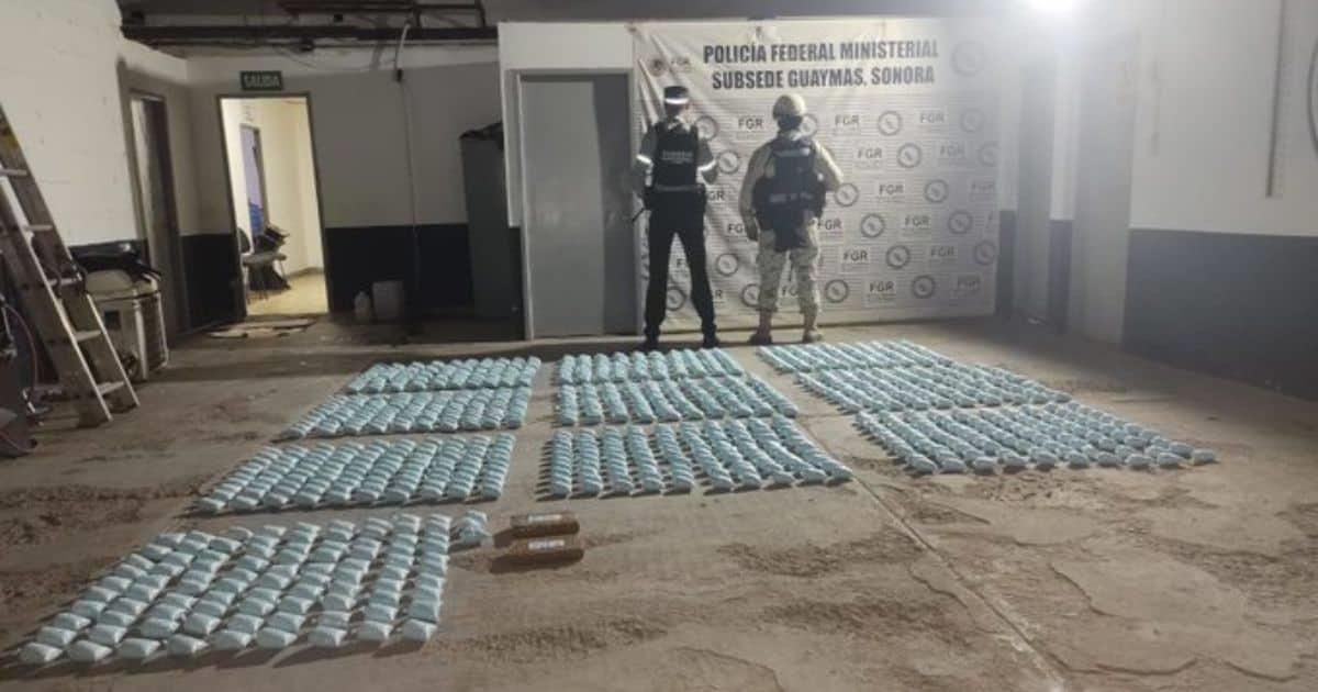 Autoridades decomisan 2 millones de pastillas de fentanilo en Guaymas
