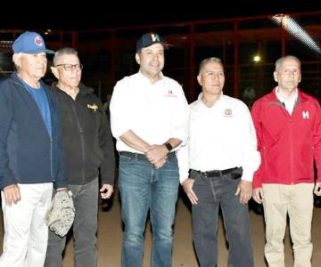 Inauguran tercer campo de beisbol en El Cárcamo