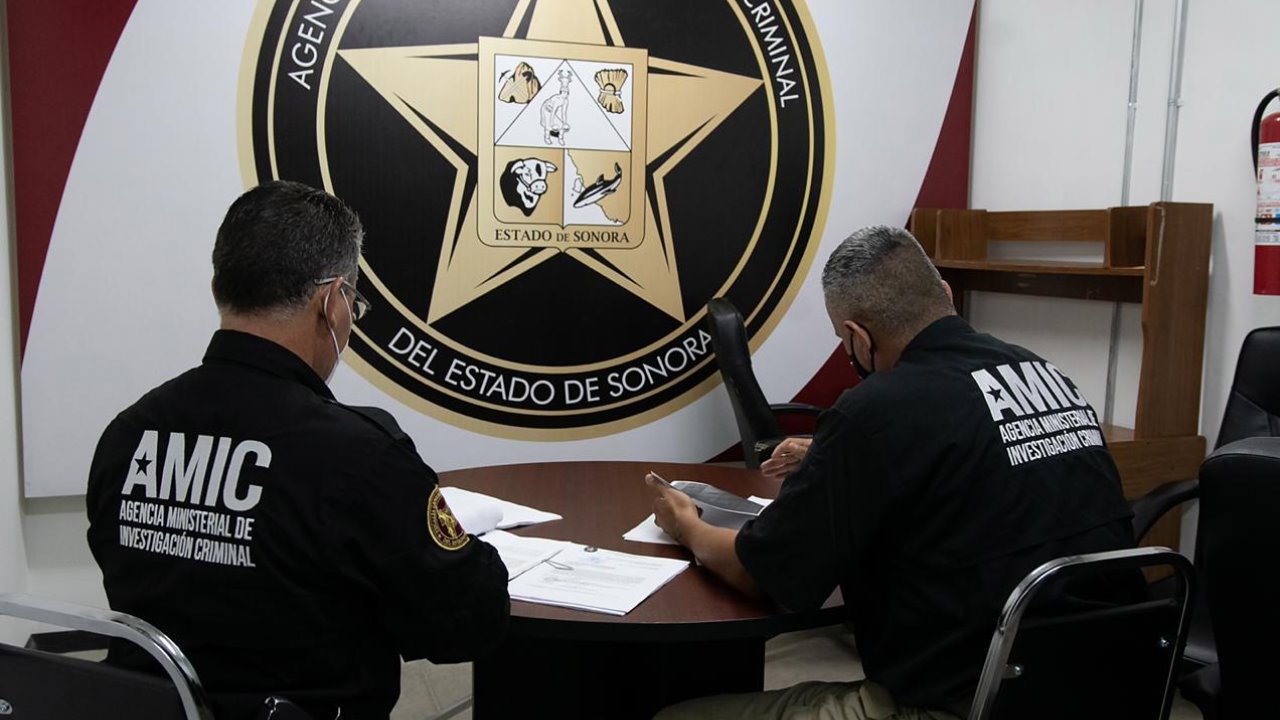Fiscalía de Sonora ejerce acción penal contra tres elementos de la AMIC