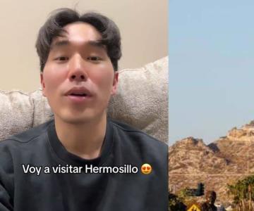 Influencer coreano queda maravillado con Sonora y planea conocer Hermosillo