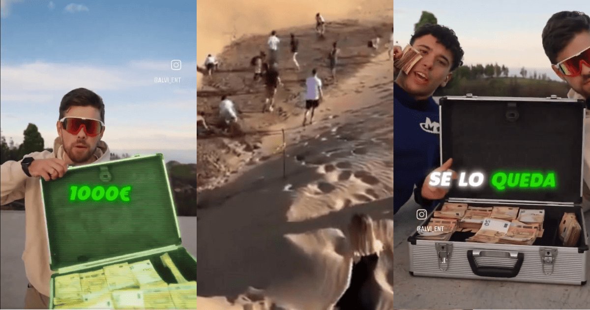 Youtubers generan caos en Dunas de Maspalomas por reto viral