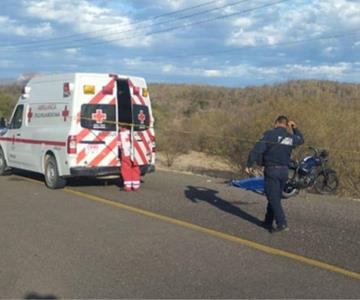Muere menor al caer de una moto en carretera de Sonora
