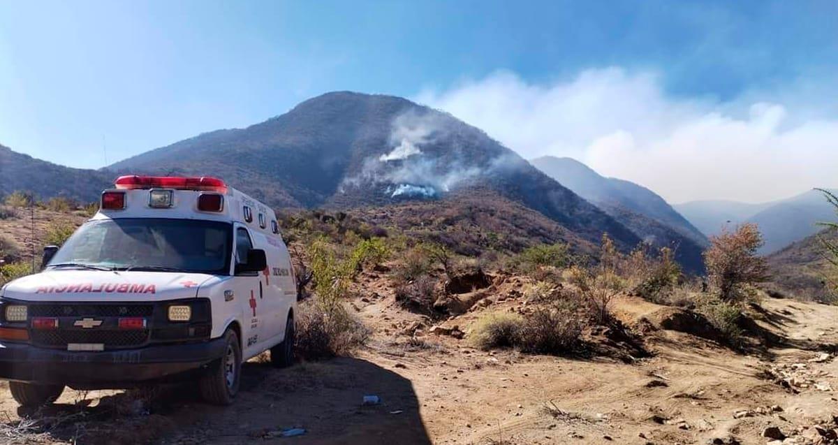 Mueren 5 voluntarios al combatir incendio en Oaxaca
