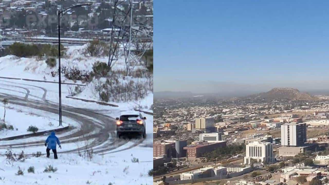 Pronóstico para Sonora: nieve en el norte y calor en el centro