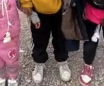 Abandonan a 3 niños originarios de Puebla en frontera con Arizona