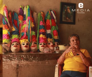 Nena Baldenegro preserva la tradición de Tónichi a través de las máscaras