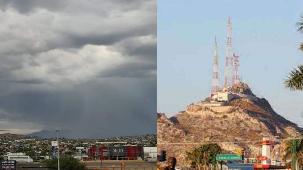 Nieve y lluvias en el norte; calor y viento en el centro