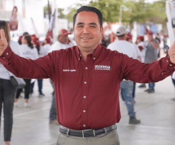 La mejor campaña se hace casa por casa: Heriberto Aguilar Castillo