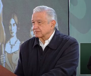 López Obrador pide protesta pacífica por 8M: que se quiten capucha