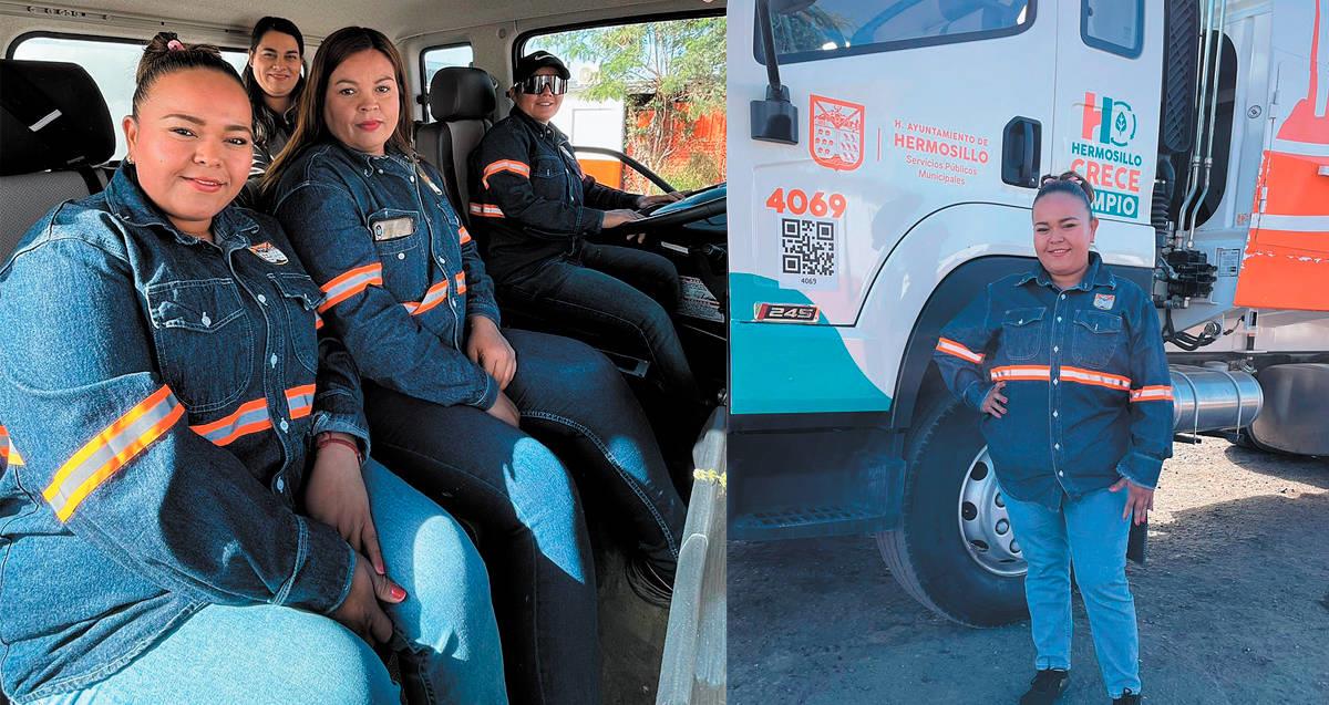 Las Supercolectoras: primera tripulación femenina recolectora de basura