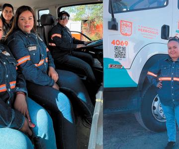 Las Supercolectoras: primera tripulación femenina recolectora de basura