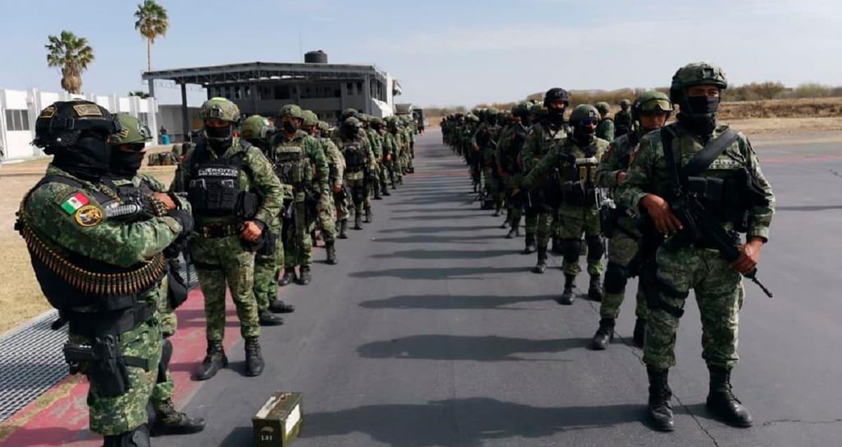 Arriban militares a Nuevo León para reforzar acciones contra el crimen