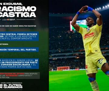 Liga MX presenta protocolo contra racismo en estadios