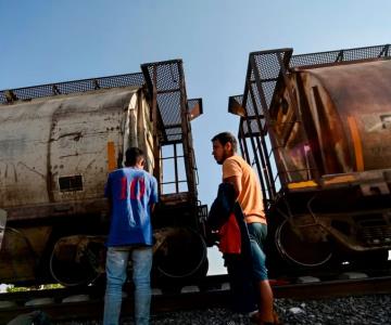 INM rescata a 144 migrantes en vagón de tren en Coahuila