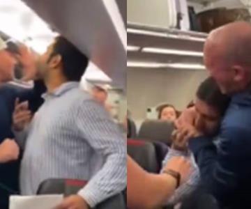 Video | Hombre ebrio amenaza con derribar avión en vuelo