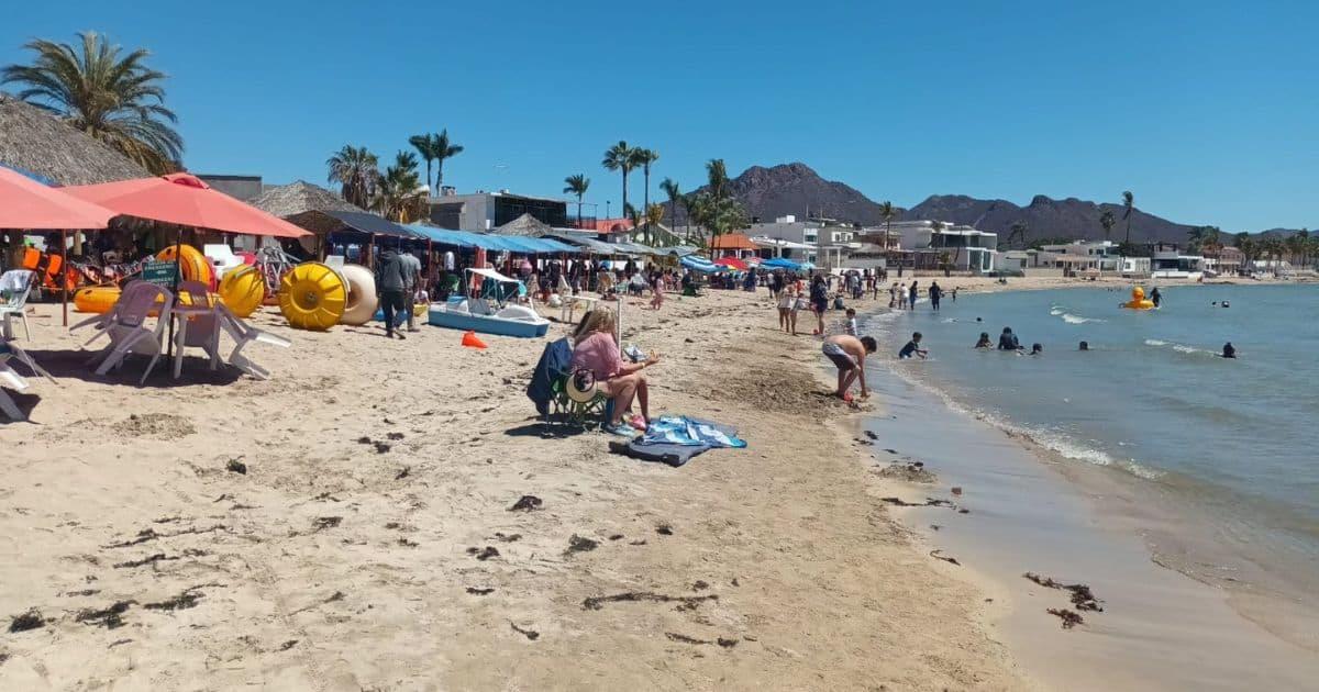 Playas de Guaymas y Empalme reciben primeros visitantes esta Semana Santa