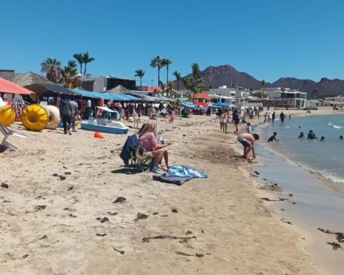 Playas de Guaymas y Empalme reciben primeros visitantes esta Semana Santa