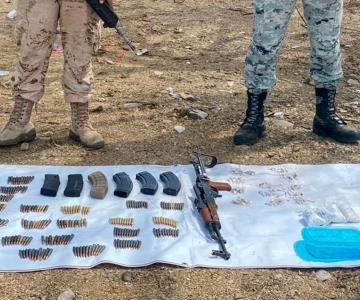 Decomisa Mesa Estatal de Seguridad Pública drogas y armas largas en Sonora