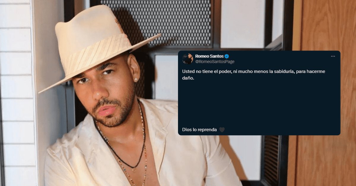 Romeo Santos reaparece en redes tras rumores con enigmático mensaje