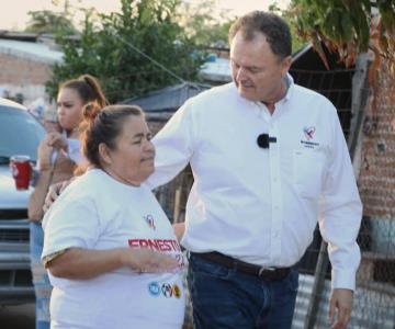 Vecinos de la López Mateos muestran apoyo a El Borrego Gándara