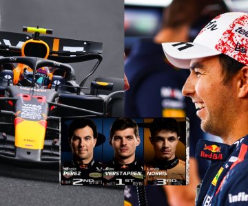 Sergio Checo Pérez saldrá segundo en el GP de Japón; Pole para Verstappen