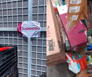 Suspenden supermercado por incumplir normas de salubridad en Guaymas