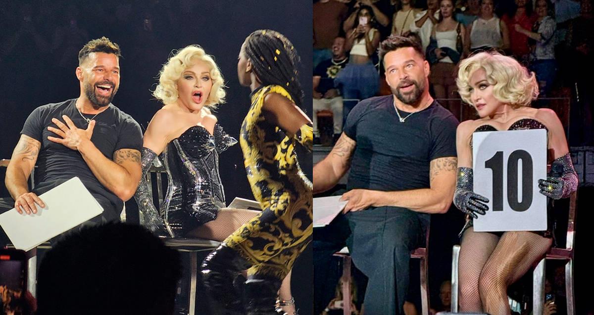 Ricky Martin y Madonna fusionan talentos en un escenario
