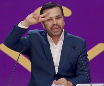 Salinas Pliego se burla de Máynez por presentarse en lengua de señas
