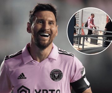 Messi y el Inter Miami llegan a México bajo fuerte dispositivo de seguridad