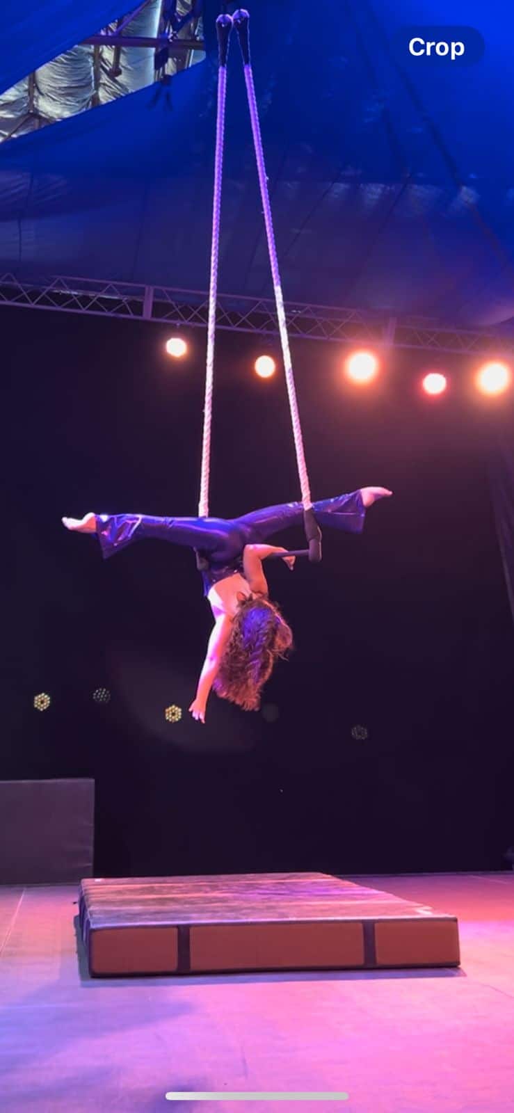 Alumnas de Skydance Circus Academy brilla en Viva Fest