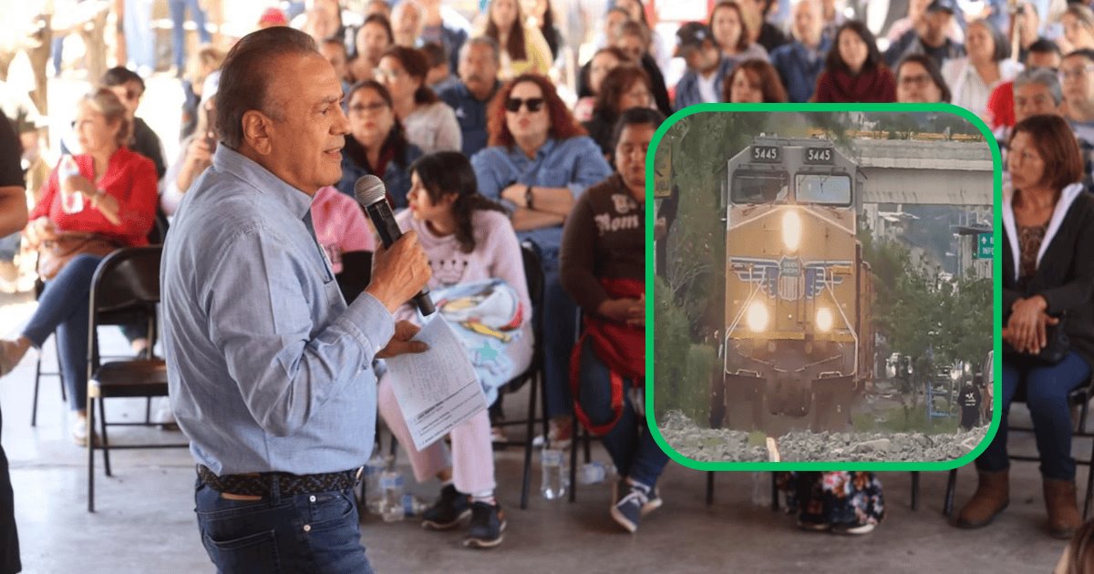Beltrones exige consulta pública por obras de las vías del tren en Nogales