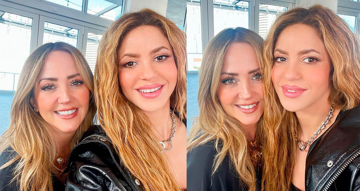 Andrea Legarreta comparte fotos con Shakira