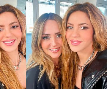 Andrea Legarreta comparte fotos con Shakira
