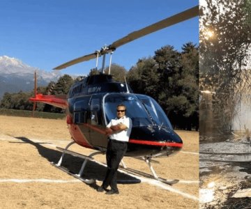 Helicóptero desplomado en Coyoacán prestaba servicios turísticos; 3 muertos